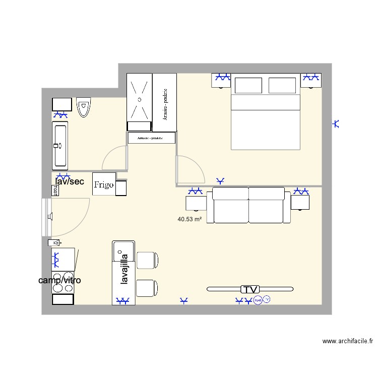 duque de sexto enchufes  3. Plan de 0 pièce et 0 m2