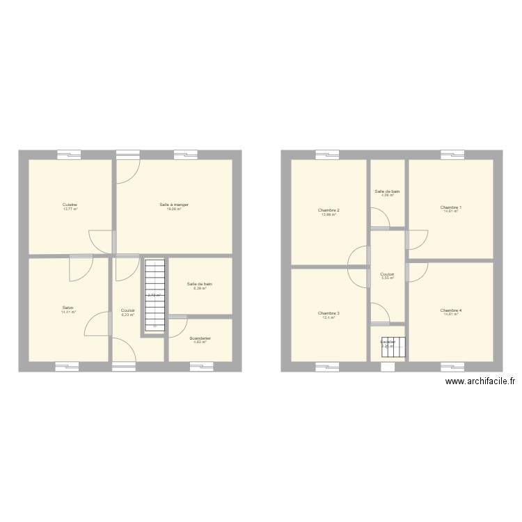 Dahbia Sali. Plan de 0 pièce et 0 m2