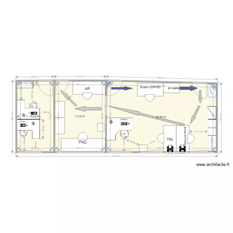 ENTREES SORTIES V7. Plan de 