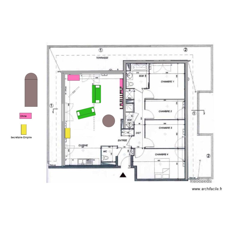 Charpak. Plan de 0 pièce et 0 m2