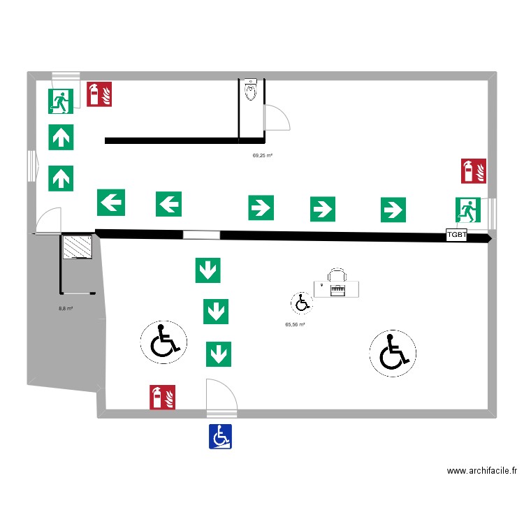 MAGASIN2. Plan de 0 pièce et 0 m2