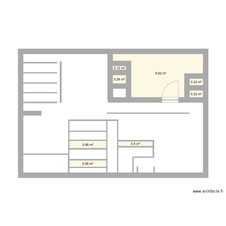 centrakor stage. Plan de 0 pièce et 0 m2