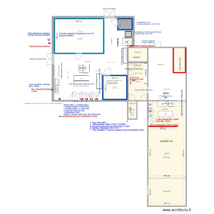 labo forge. Plan de 0 pièce et 0 m2
