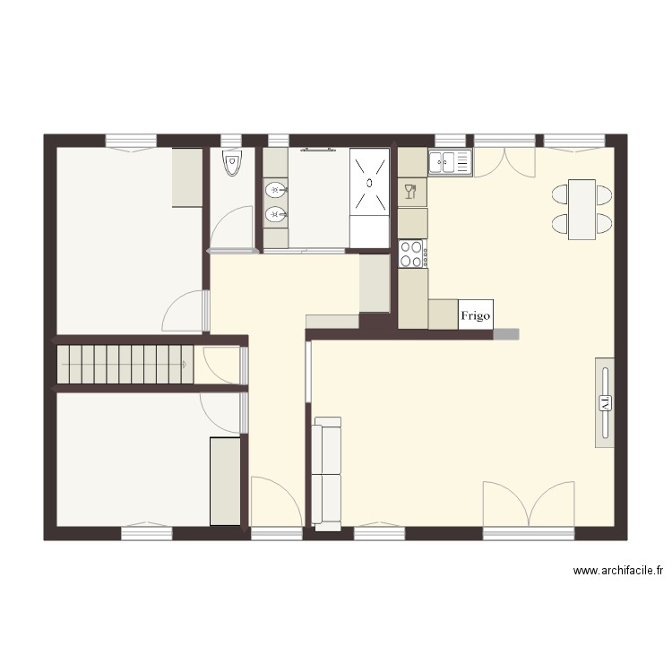 Plan maison Rabah Ferhani V2. Plan de 0 pièce et 0 m2