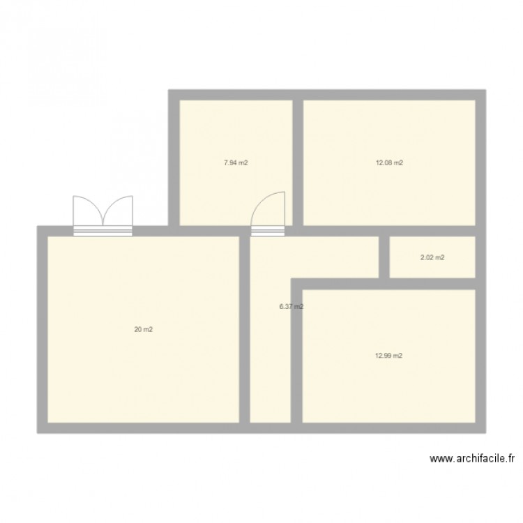 CHAMBRE. Plan de 0 pièce et 0 m2