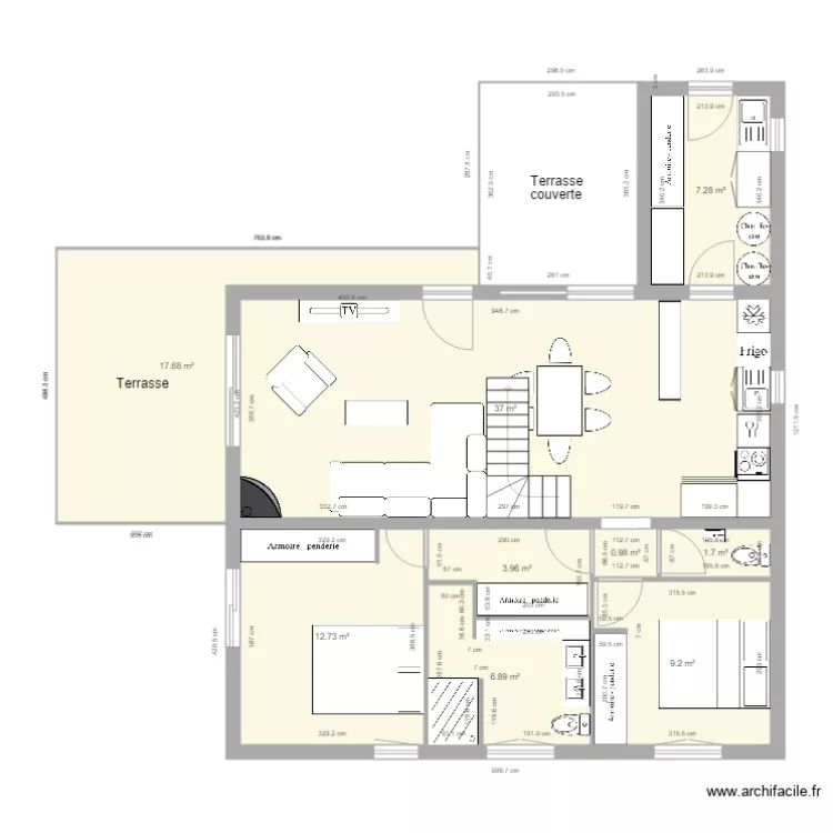 Maison perso 12. Plan de 