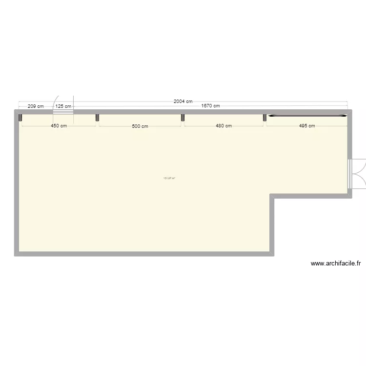 Plan pour rack. Plan de 