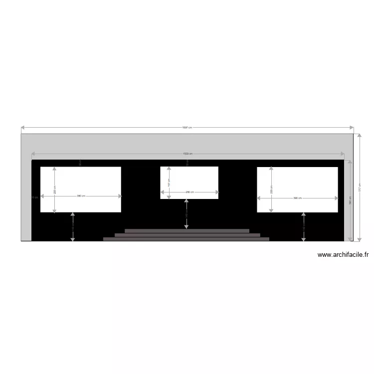 Set up Wilson. Plan de 