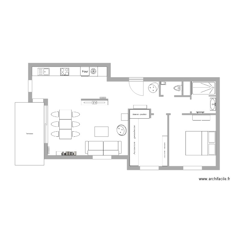 Pfastatt. Plan de 0 pièce et 0 m2