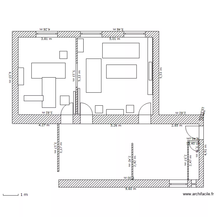 Notre appart 3. Plan de 