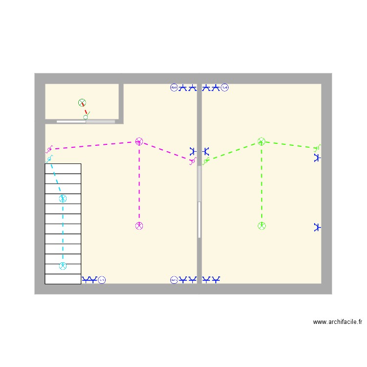 Plan maison Mathieu H1. Plan de 0 pièce et 0 m2