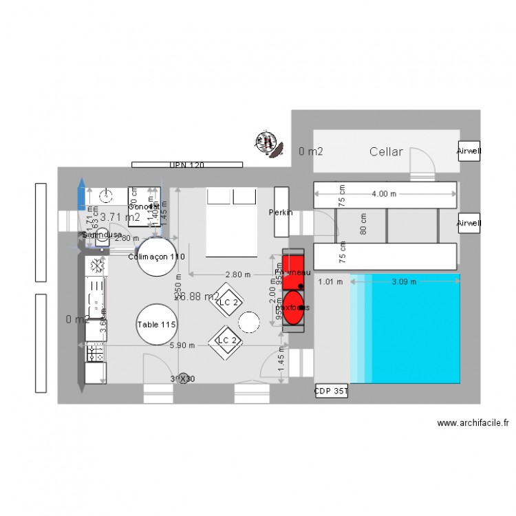 Brainstorming 7 V4 SB 280. Plan de 0 pièce et 0 m2