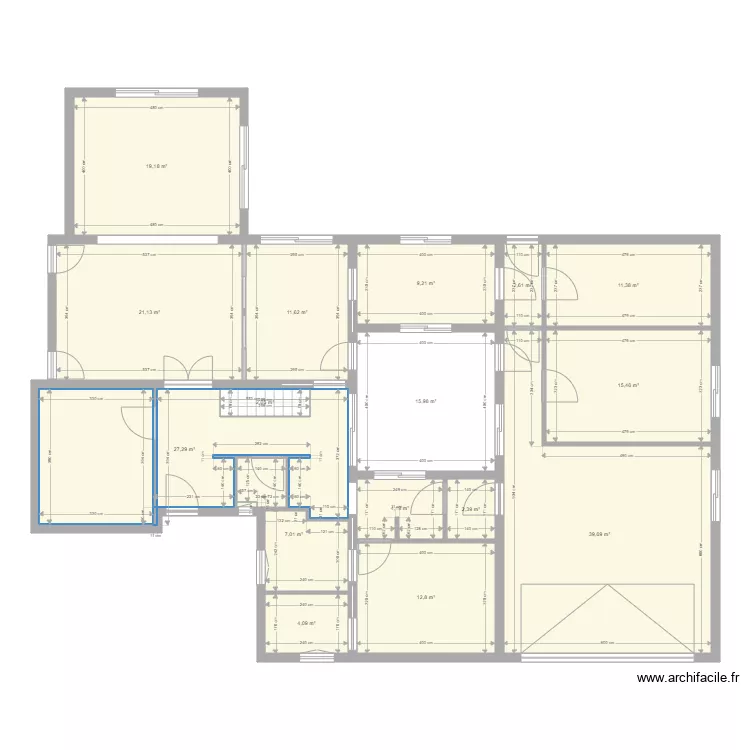 maison 5. Plan de 