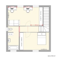 Plan etage maison