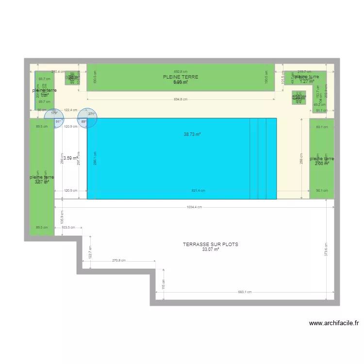 terrassement 5. Plan de terrassement 5. Plan de
