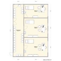 Plan Salle formation (Meublée)