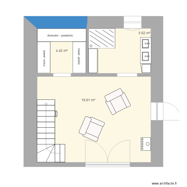 loft. Plan de 0 pièce et 0 m2