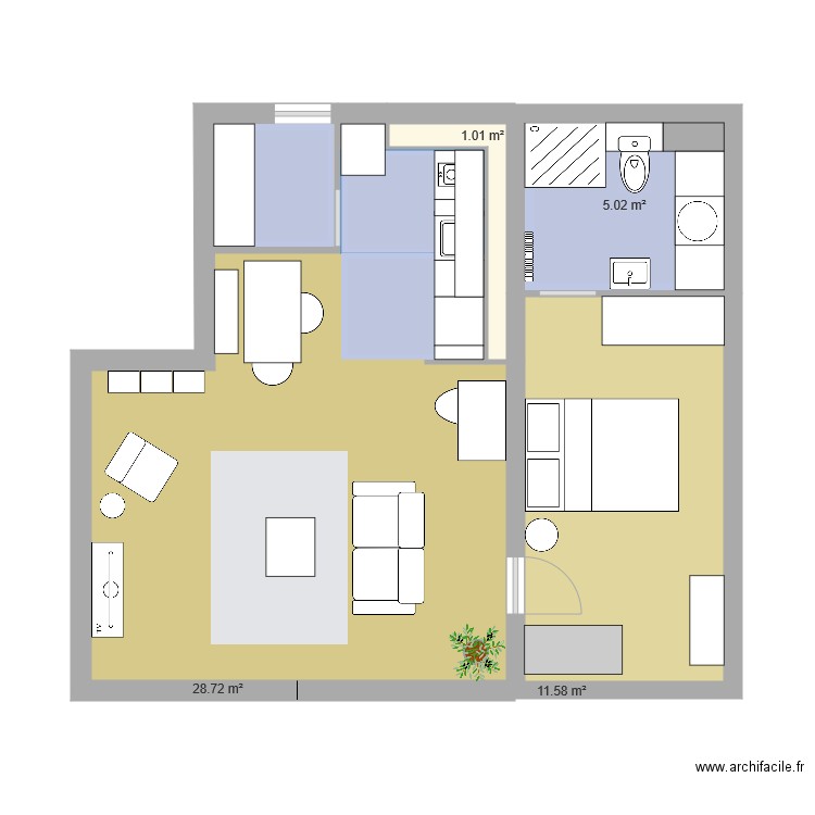 lilas ultime bis. Plan de 0 pièce et 0 m2