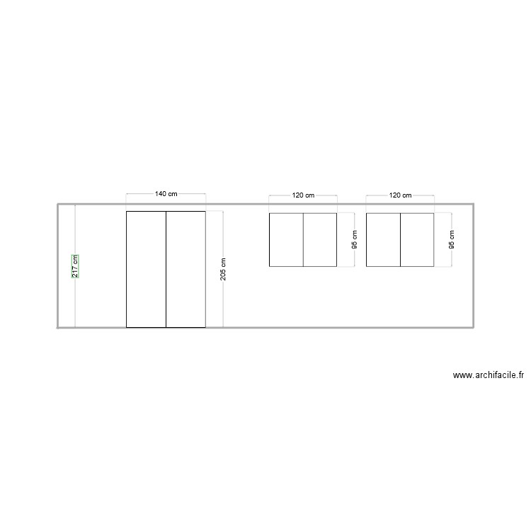 Façade Ouest. Plan de 0 pièce et 0 m2