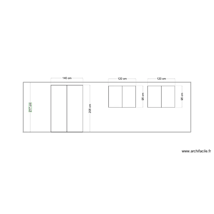 Façade Ouest. Plan de Façade Ouest. Plan de