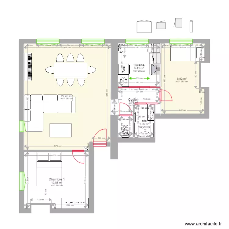 AppartPlanRenovation. Plan de AppartPlanRenovation. Plan de