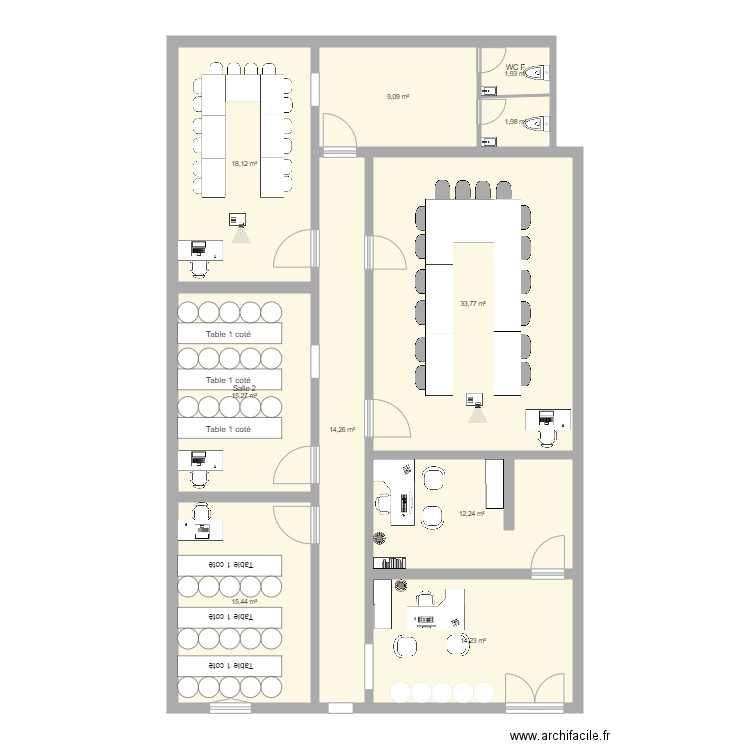 PLAN school scg. Plan de 0 pièce et 0 m2