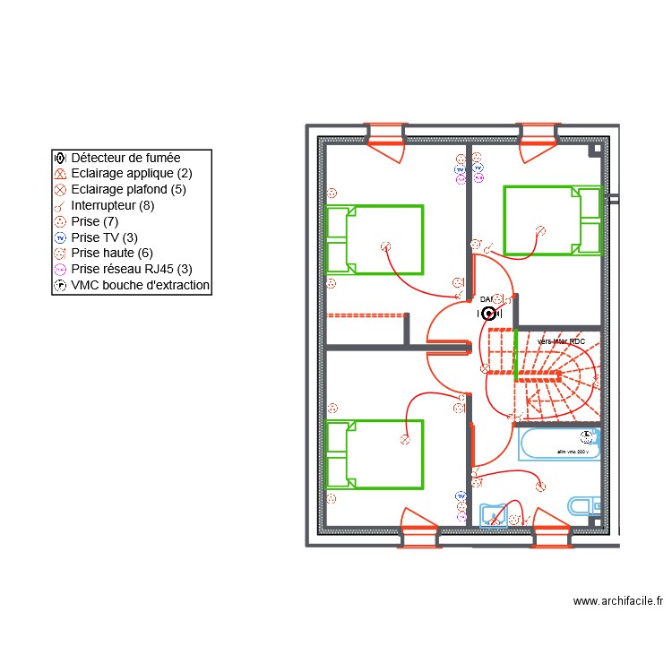 illettes LOT 37 logement 10 étage. Plan de 0 pièce et 0 m2