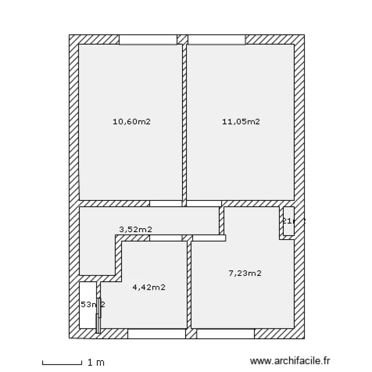 Maison 1er étage - Projection. Plan de Maison 1er étage - Projection. Plan de