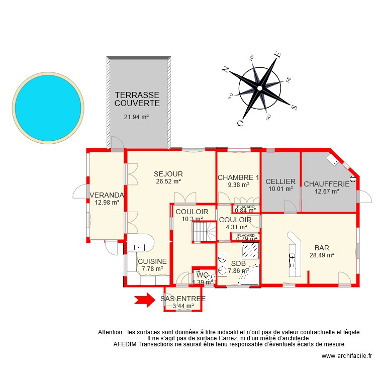 BI 6575 RDC M. Plan de 0 pièce et 0 m2