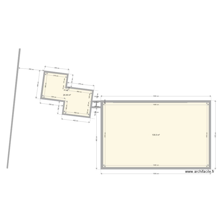 CABANE 2. Plan de 0 pièce et 0 m2