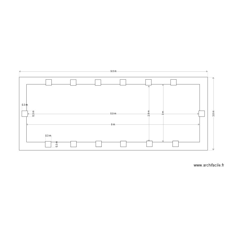 MAURINES. Plan de 0 pièce et 0 m2