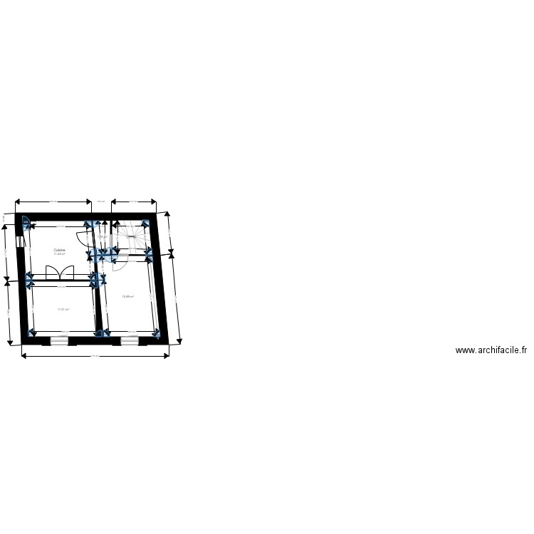 ODILE 2. Plan de 0 pièce et 0 m2