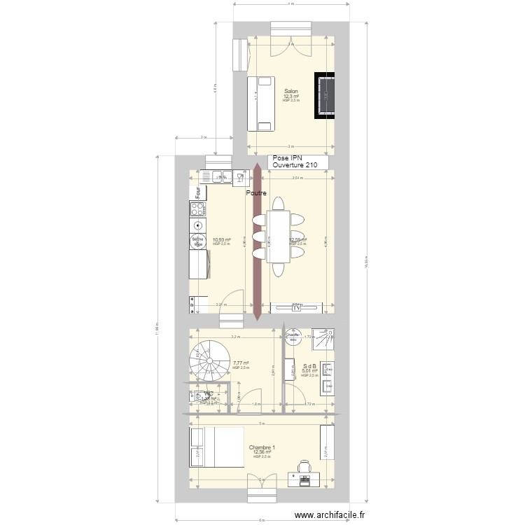 UZESTE RDC PROJET COTE MARCELLE. Plan de 0 pièce et 0 m2