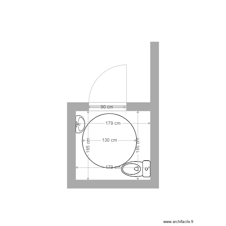 BEER WC. Plan de 0 pièce et 0 m2