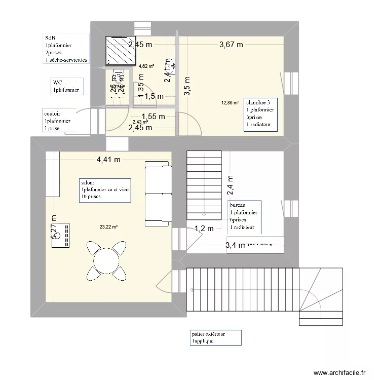 cuisine. Plan de cuisine. Plan de