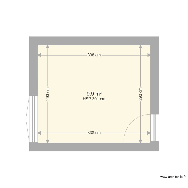 Général électrique existant. Plan de 0 pièce et 0 m2