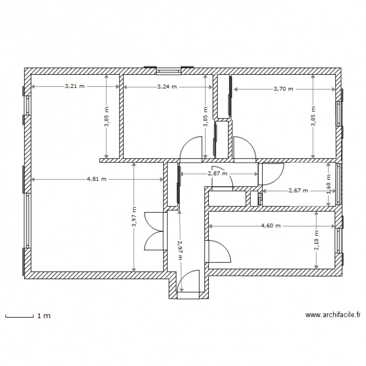 copro final. Plan de 0 pièce et 0 m2