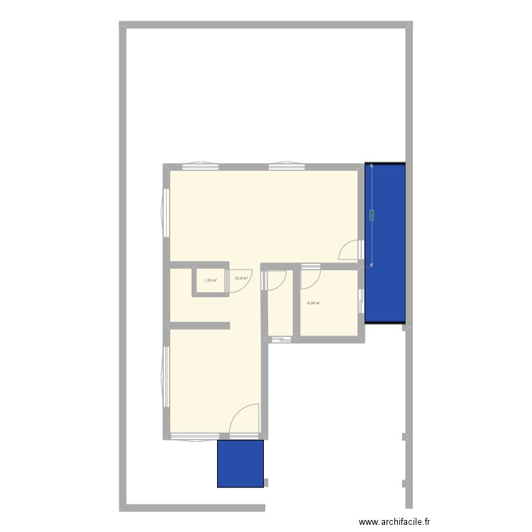 Ekami. Plan de 0 pièce et 0 m2