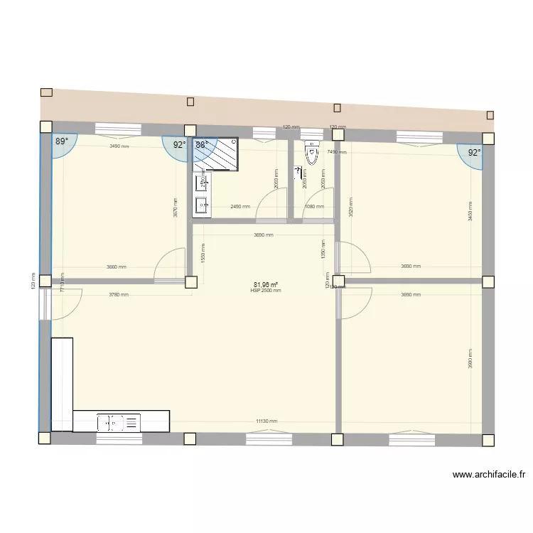 Appart Hafid. Plan de Appart Hafid. Plan de