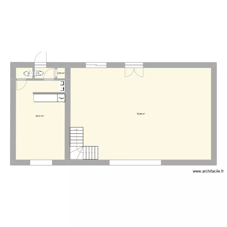 Fromagerie Grange 4 ter. Plan de 