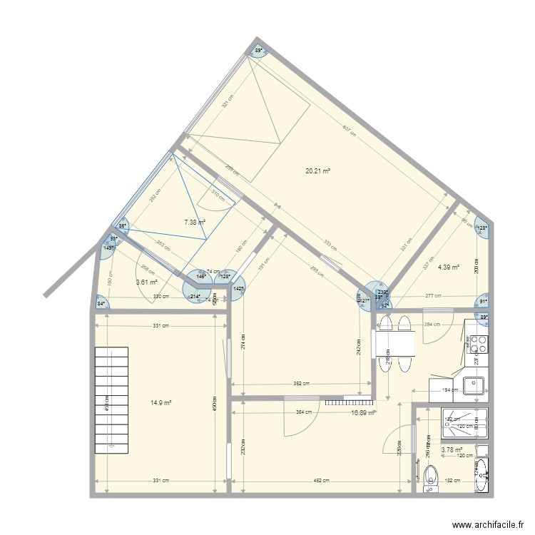 new despreetz. Plan de 0 pièce et 0 m2