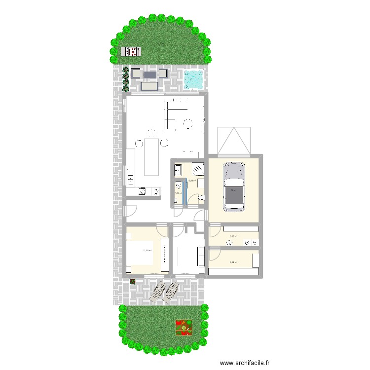 appart lolo. Plan de 0 pièce et 0 m2