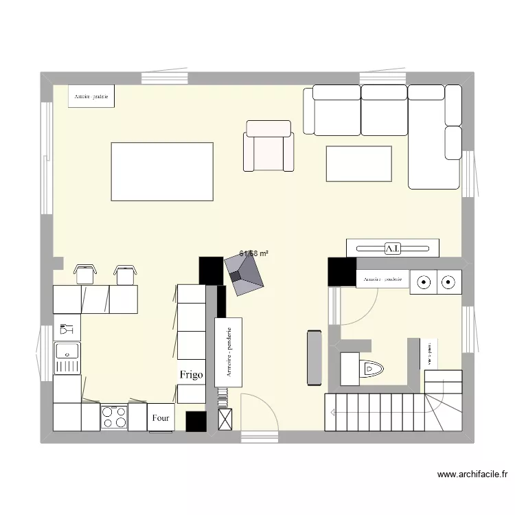 lingo maison. Plan de 