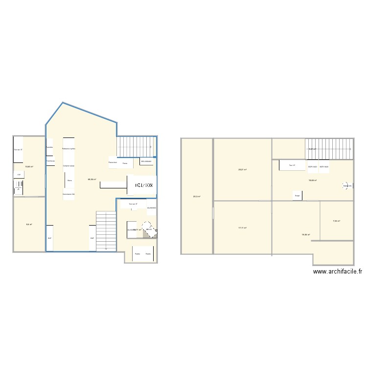 rogosinki. Plan de 0 pièce et 0 m2