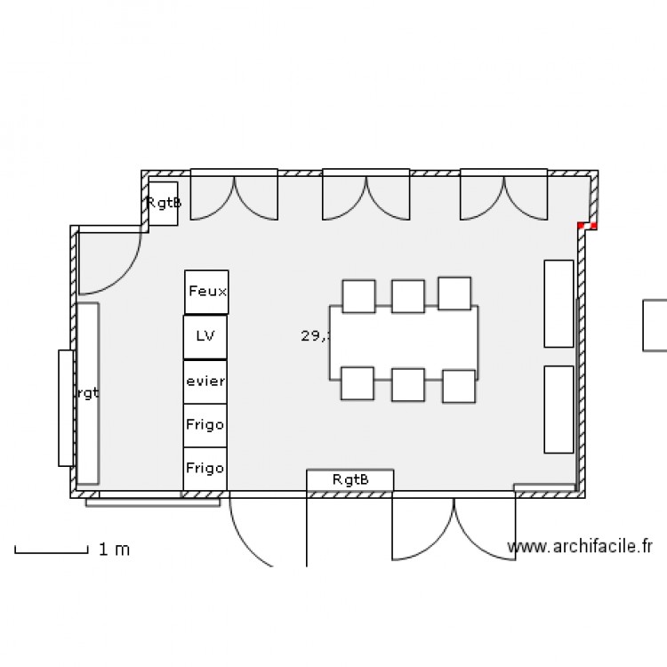 véranda6. Plan de 0 pièce et 0 m2