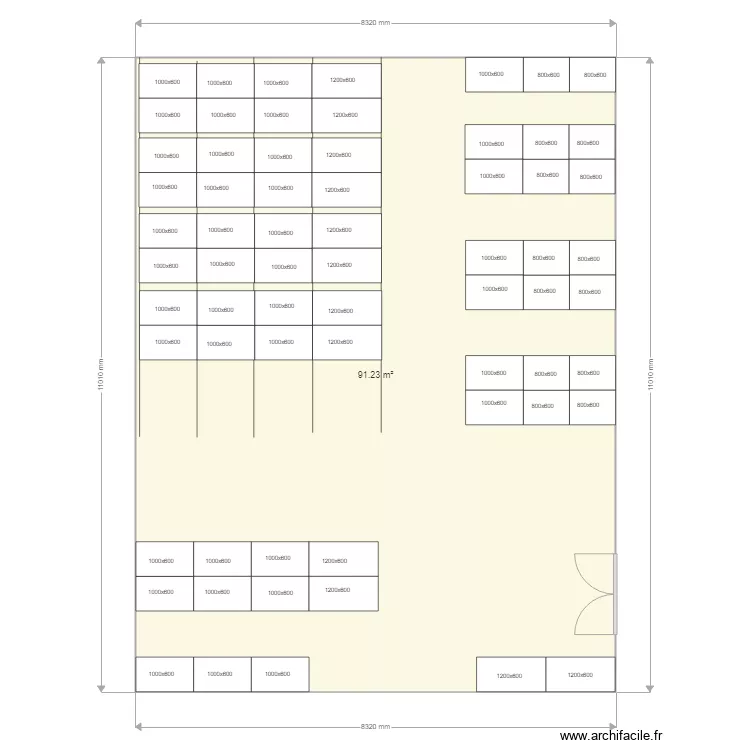 Medipole Garonne DE19 1487. Plan de 