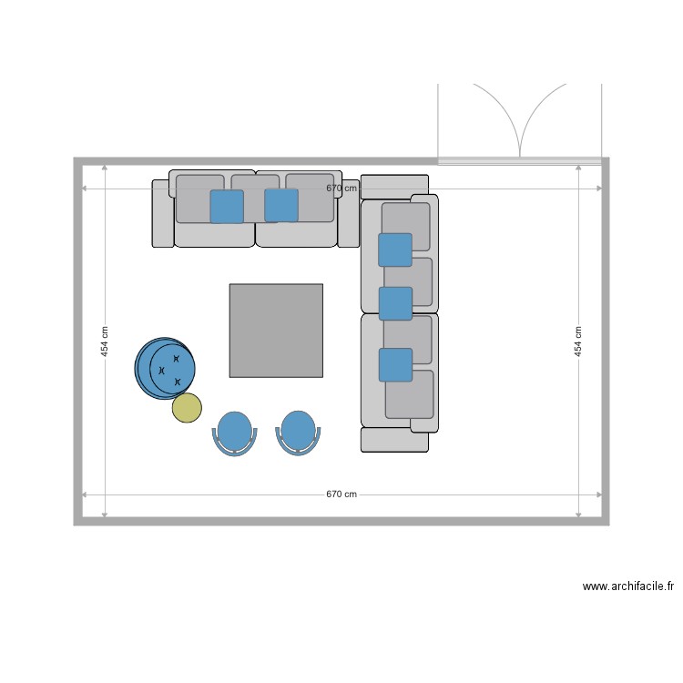 SALON 2. Plan de 0 pièce et 0 m2