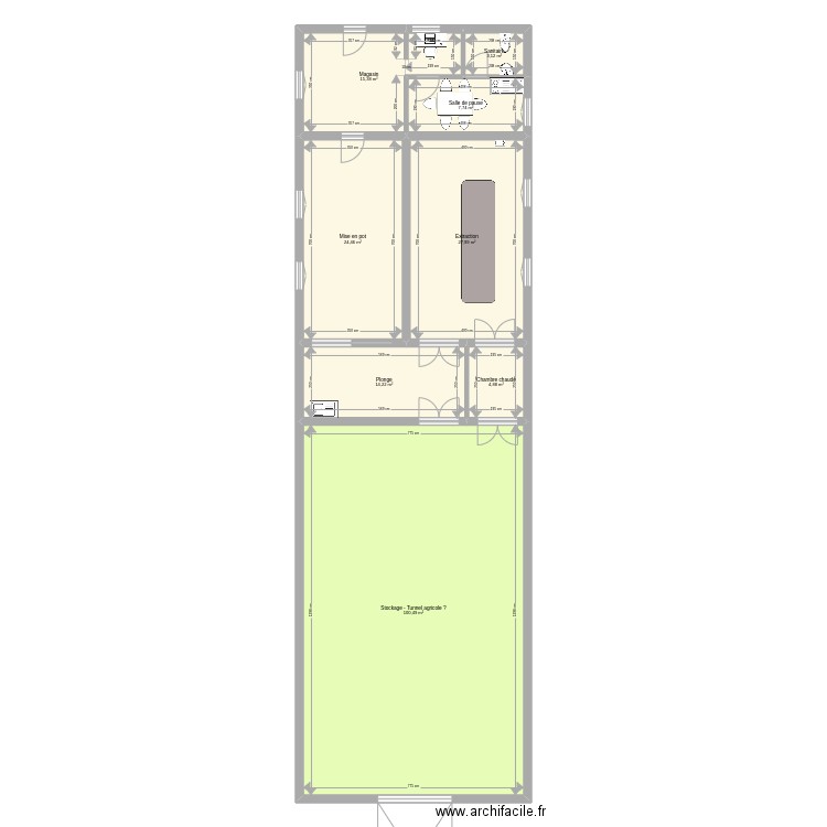 NewMiellerie. Plan de 0 pièce et 0 m2