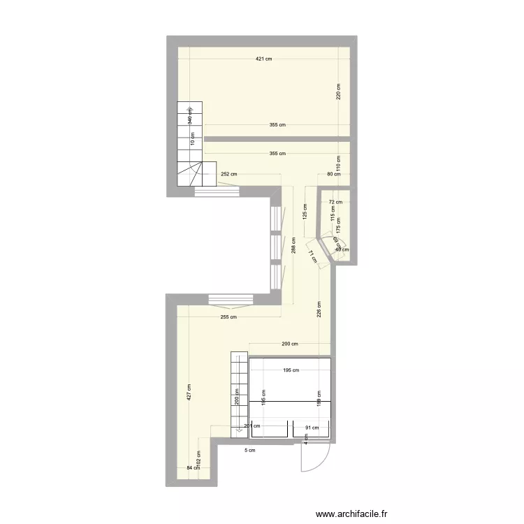 Studio CLEM 3. Plan de 