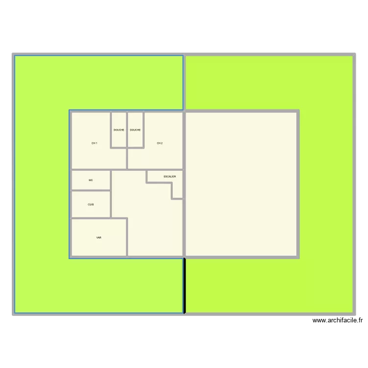 MAISON JOEL / MC. Plan de 